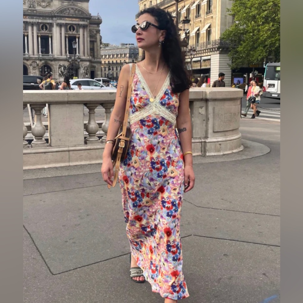 VRG GRL Meet Me On The Dance Floor Maxi Dress